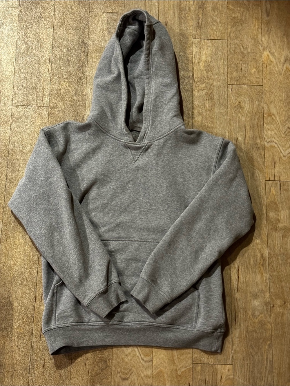 Lululemon All Yours Hoodie *Fleece Heathered Core Medium Grey Size 6 - Picture 2 of 4